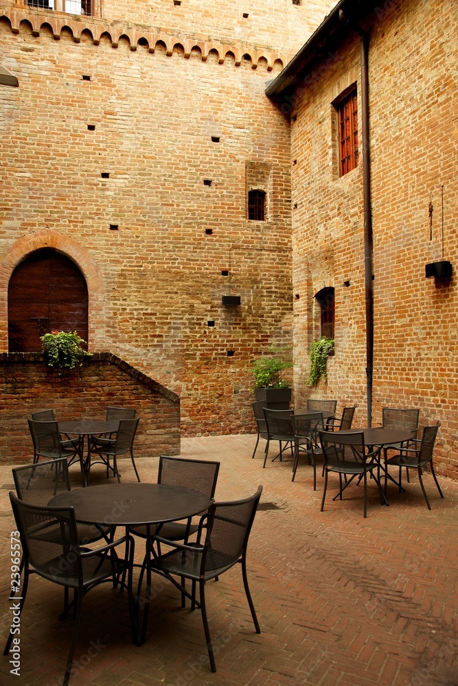Castello di Grinzane Cavour (interno), Cuneo (Piemonte), Italia