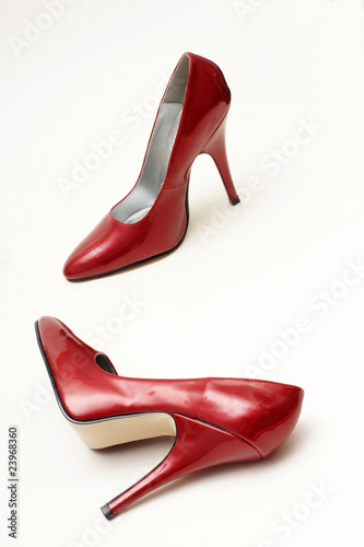 rote pumps high heels