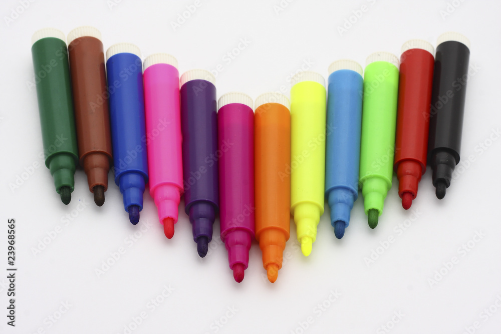 Colorful pen Colorful pen