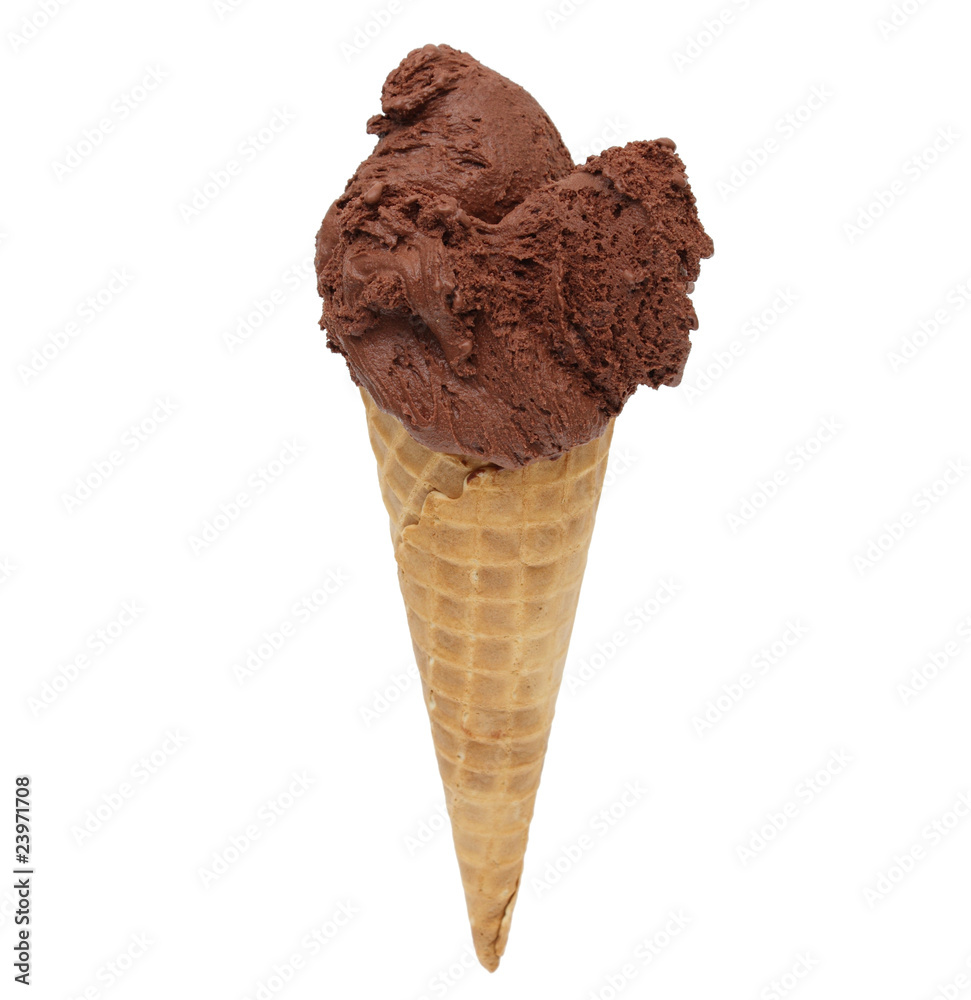 chocolate ice cream cone chocolate ice cream cone