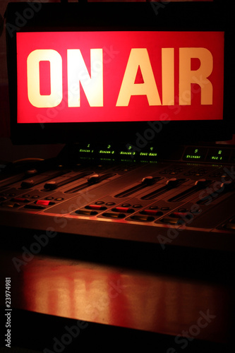 On Air Radio Studio Vertical