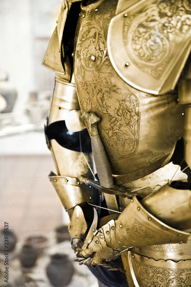 Naklejka premium Knight armor