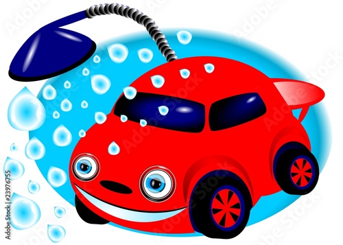 car wash vector