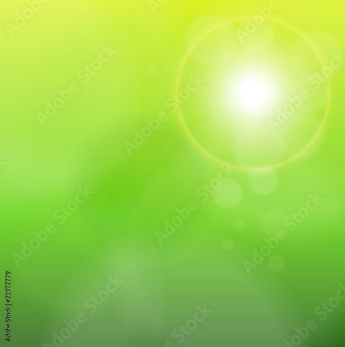 Vector abstract background green