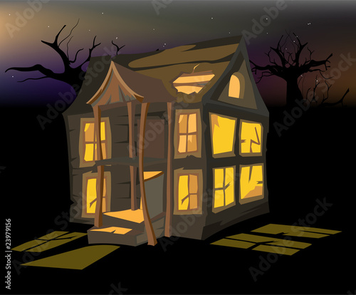 halloween house