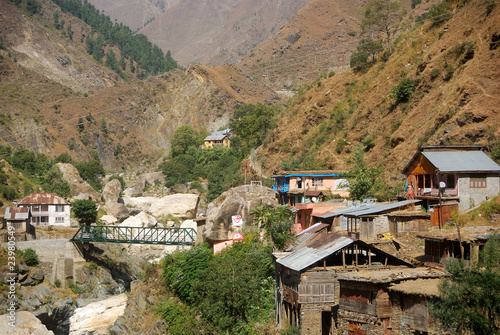 Village, Ramsu, Jammu, India photo