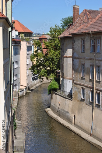 Prague's Neighbourhood Certovka, Czech republic photo