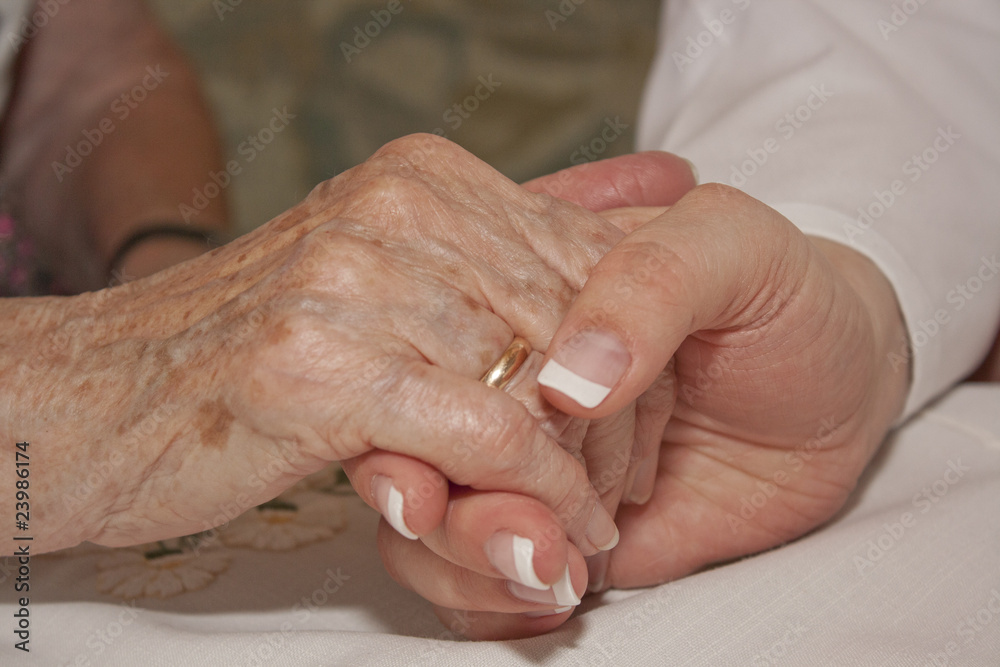 Hände halten StockFoto Adobe Stock