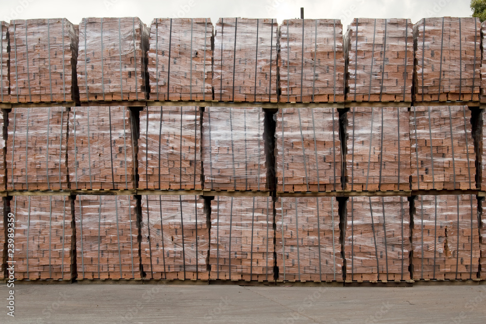 Packed bricks Packed bricks
