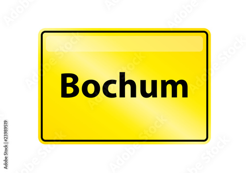 Ortsschild Bochum