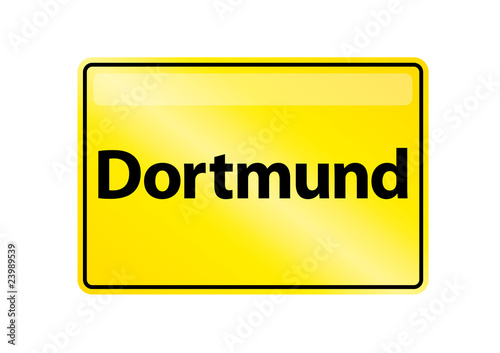Ortsschild Dortmund photo