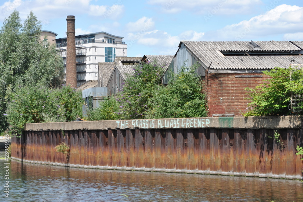 Fototapeta premium Barrier on river Thames, London