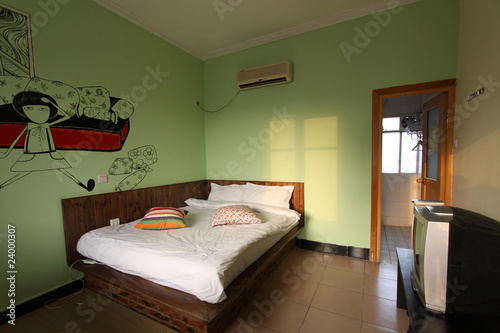 the interior of a standard room