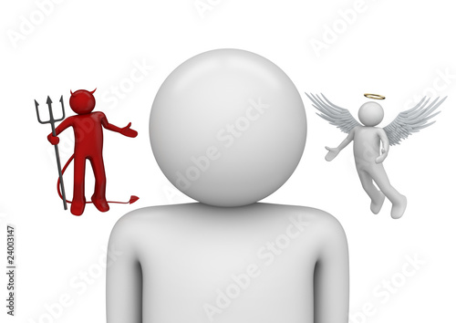 3d characters isolated on white background series