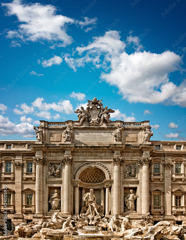 The Trevi Fountain