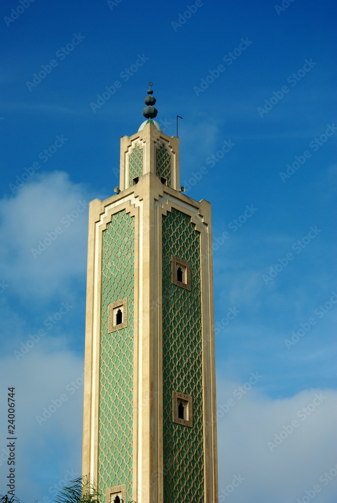 Minaret d'une mosquée - Casablanca