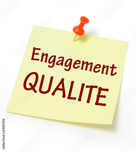 Engagement qualité