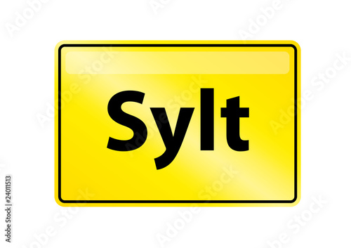 Ortsschild Sylt