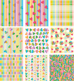 Vector seamless of cute patterns for you design