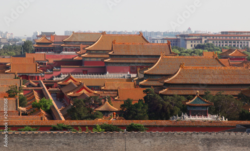 The Forbidden City. Impressive Chinese architecture