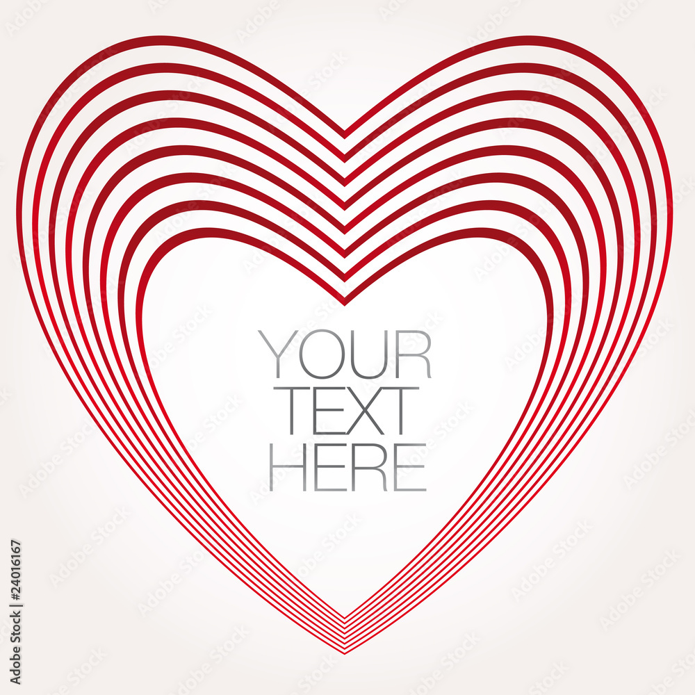 Heart Vector Illustration icons symbols Valentine day Stock Vector ...
