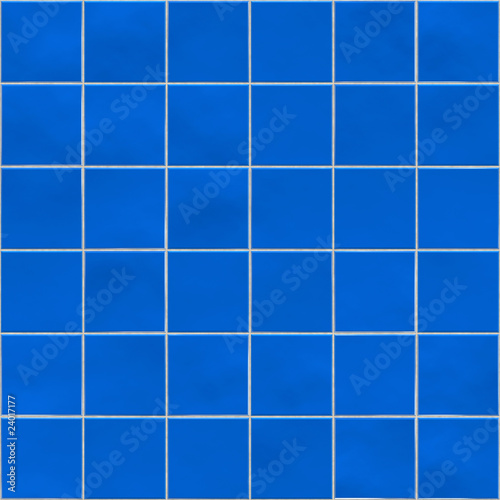 Blue tiles texture background, kitchen, bathroom or pool concept