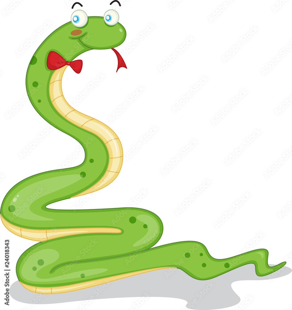 Naklejka premium snake