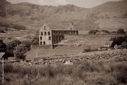 Photography Pont Y Pandy Slate mill
