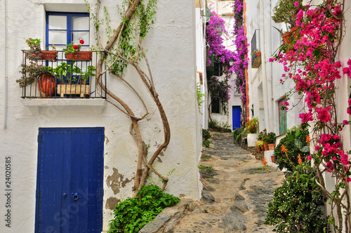 A street of Cadaques, Spain © nito