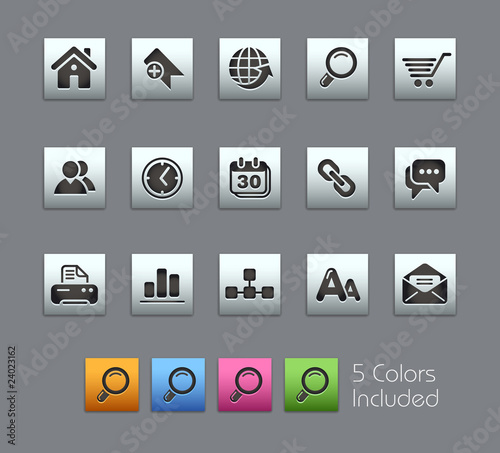 Website / It includes 5 colors in different layers