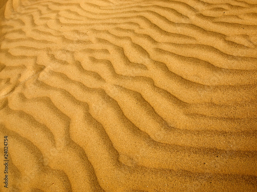 sand pattern in desert