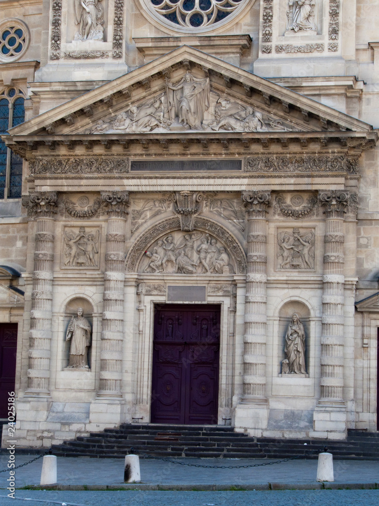 Eglise Saint-Etienne du Mont, Paris, France