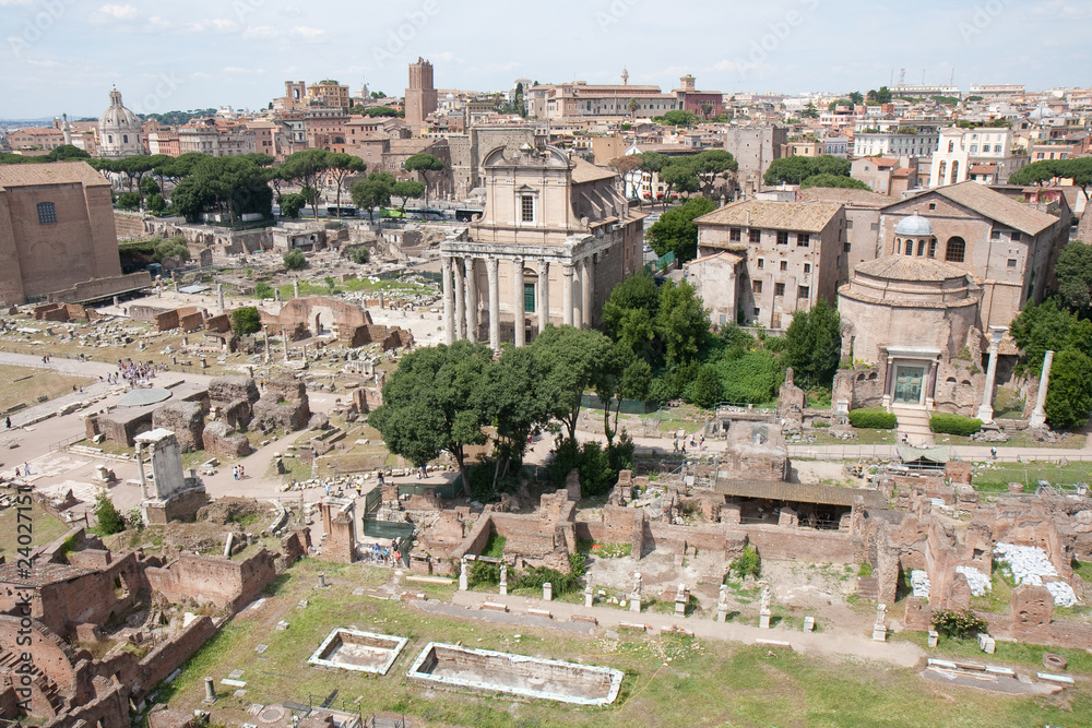 Rome, le forum impérial