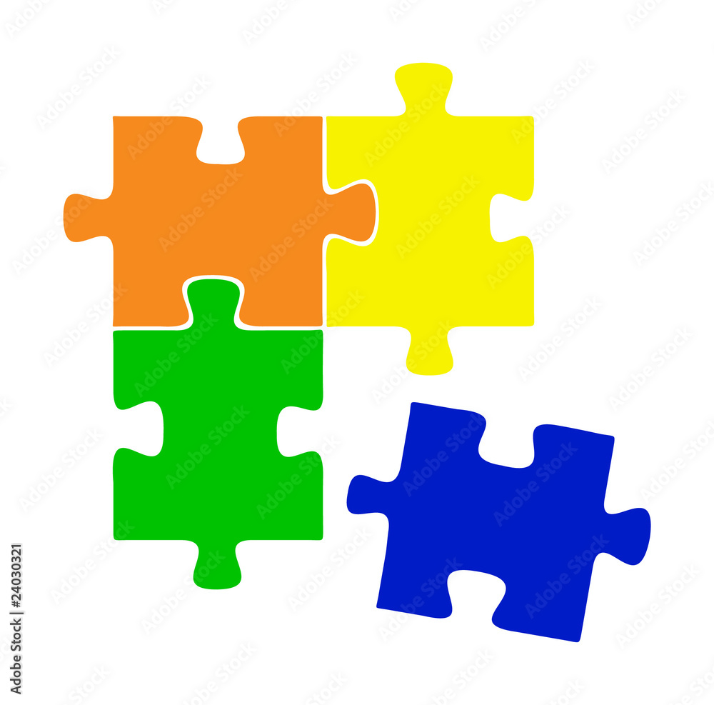 Vector puzzle Vector puzzle