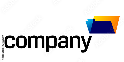 File folder logo for advocate