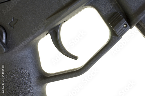 trigger on a gun