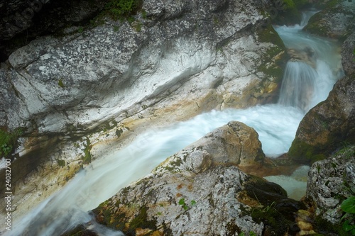 Rocky Stream Running Water