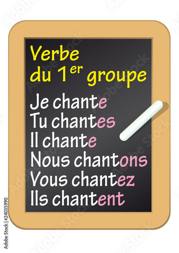 Ardoise_Conjugaison_1er groupe