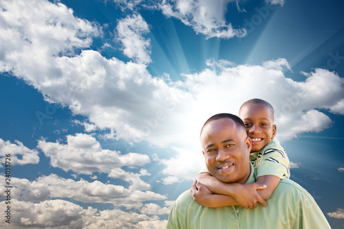Happy African American Man ...