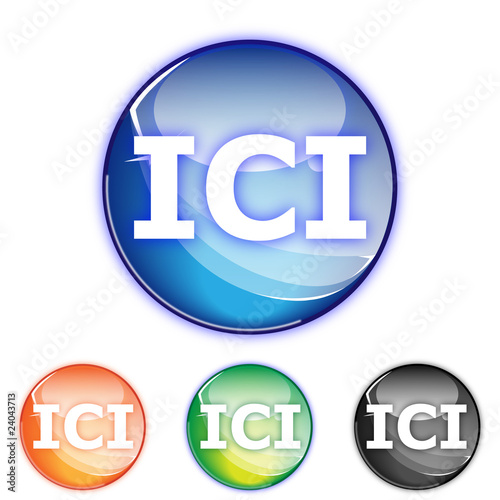 Picto localisation ICI - collection color