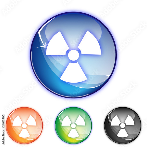 Picto radiation nucleaire - collection color