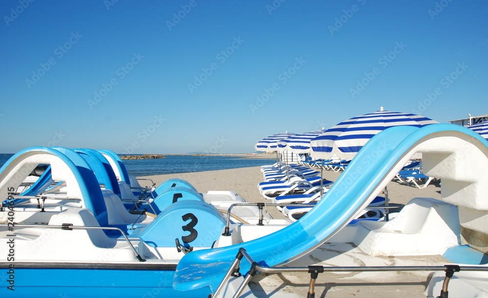 Obraz premium Plage, matin