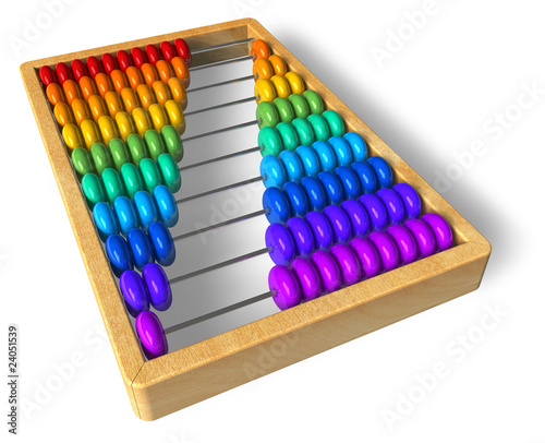 Rainbow abacus