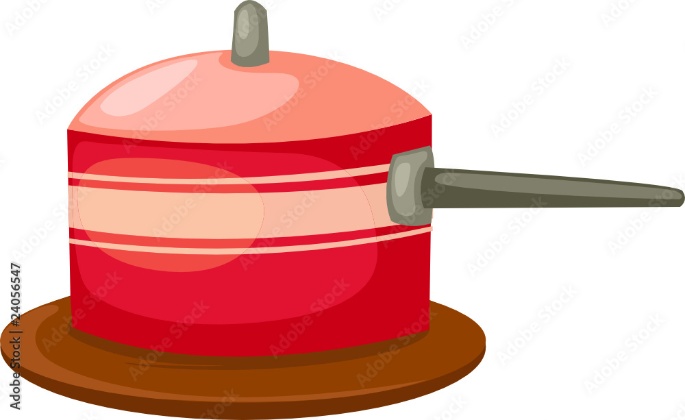 Obraz premium Red pan