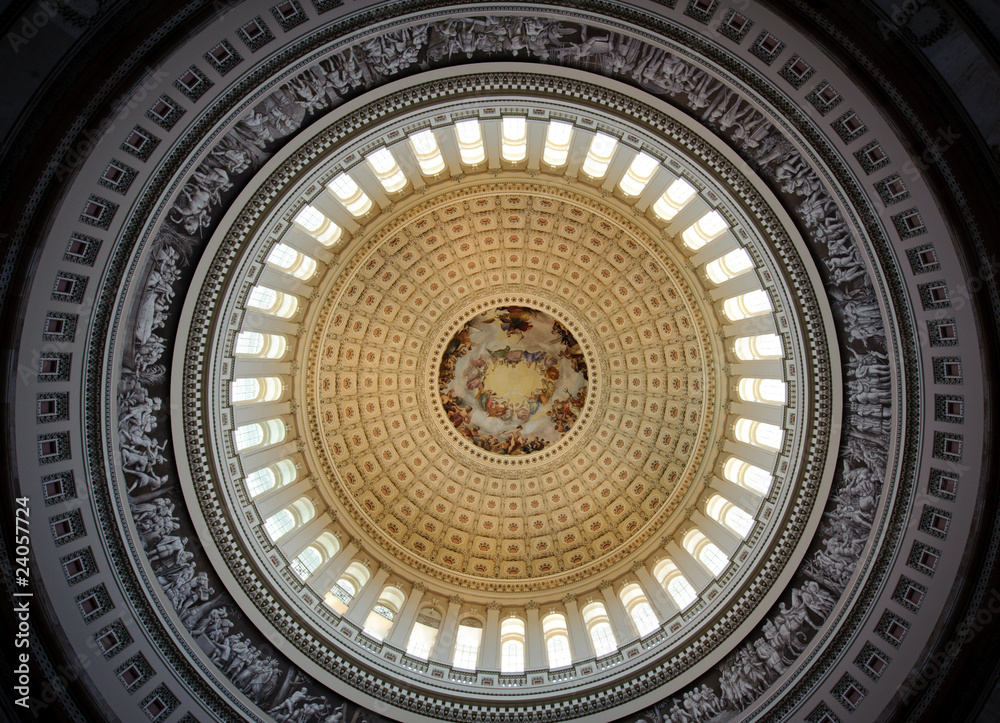 The US Capitol Rotunda