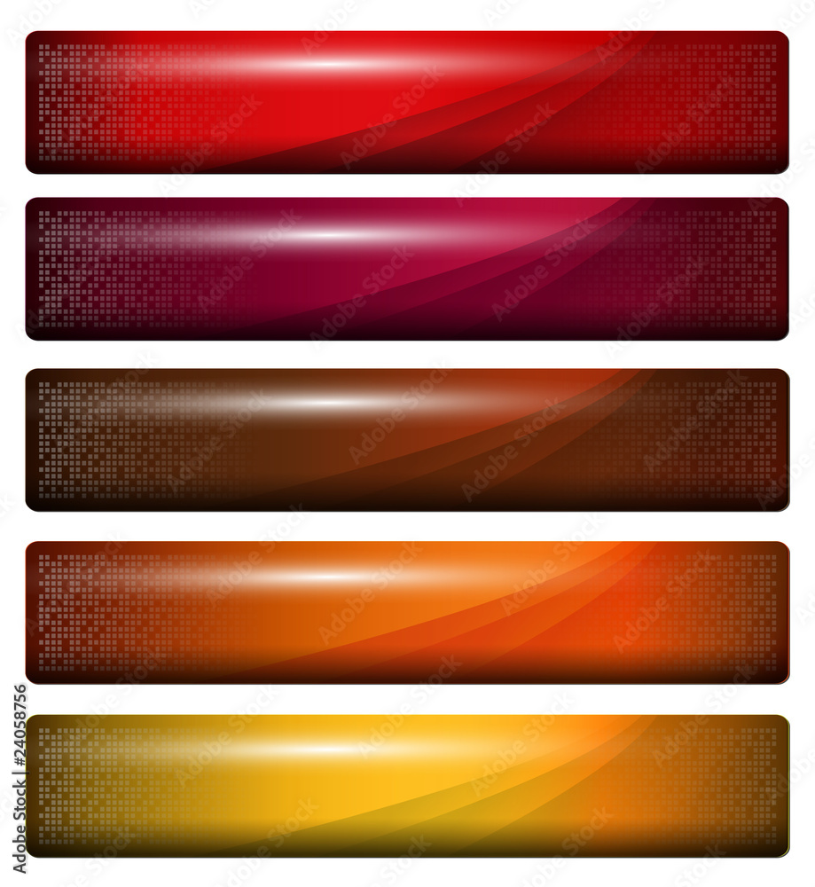 Banners, headers