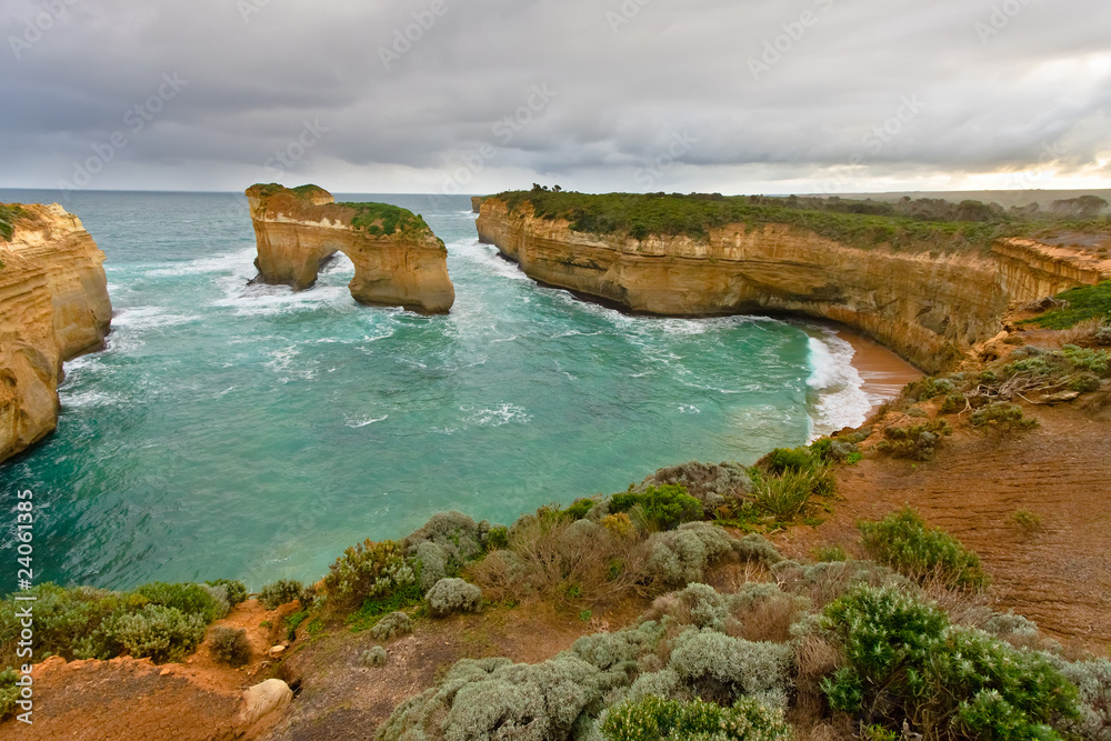 Rock formations, Great Ocean Road, VIC, Australia