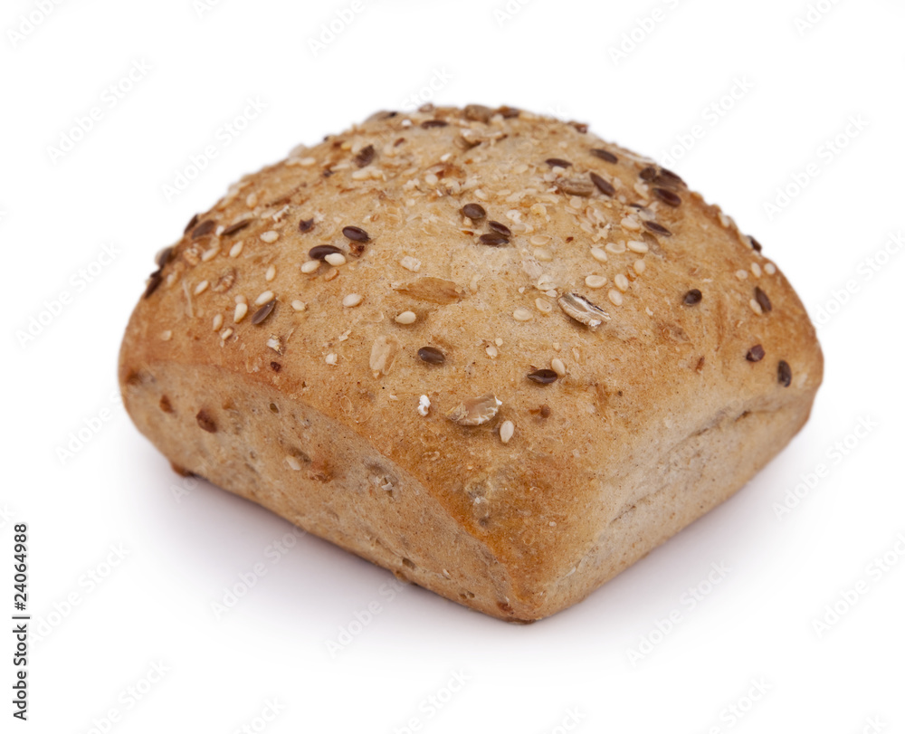 Brötchen, Semmel isoliert auf weißem Hintergrund Brötchen, Semmel isoliert auf weißem Hintergrund