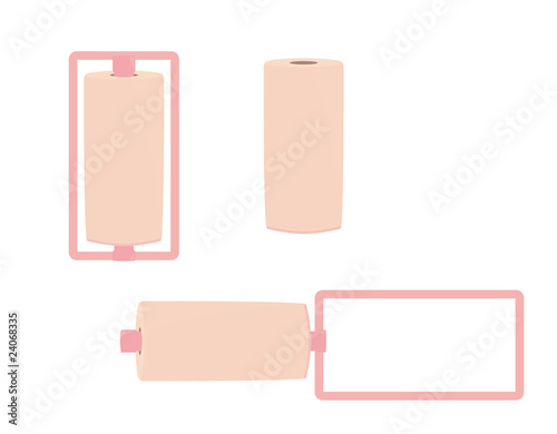 Pink curlers