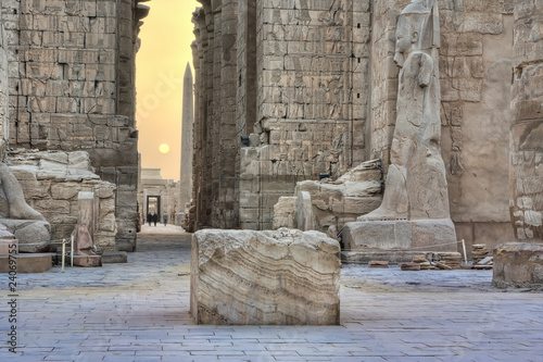 Early morning in Karnak